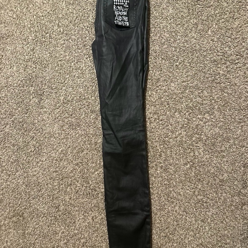 Ksubi Black Straight Leg Pants